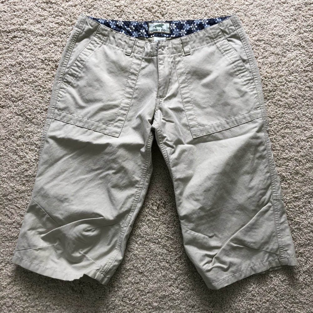 Horny Toad Athletic hiking Capri pants Sz 2